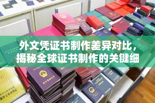 宜城外文凭证书制作差异对比，揭秘全球证书制作的关键细节