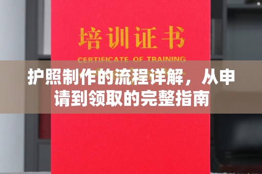 宜城护照制作的流程详解，从申请到领取的完整指南