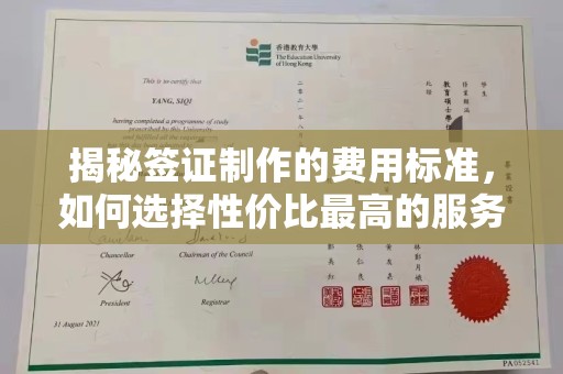 宜城揭秘签证制作的费用标准，如何选择性价比最高的服务？